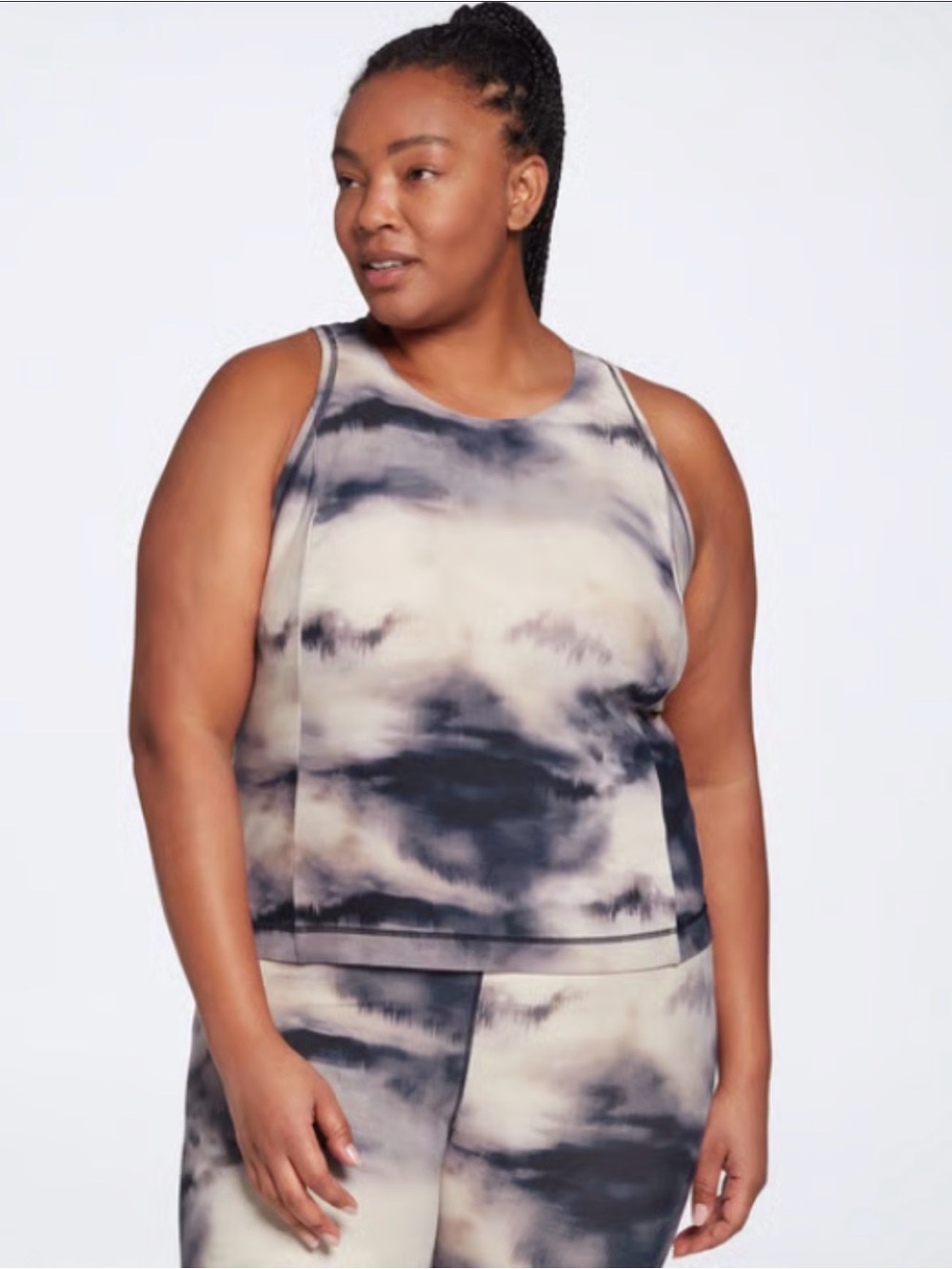 NWT CALIA Essentials slate workout top size 2X